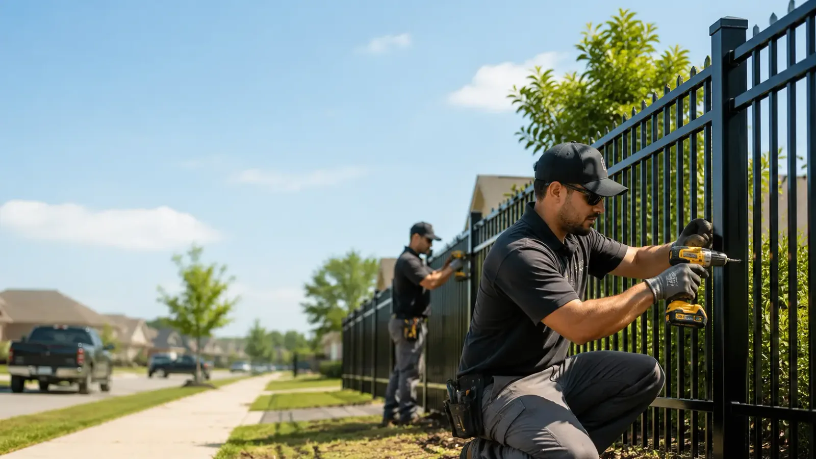 Metal Fence Installation in Kingston Mines, IL